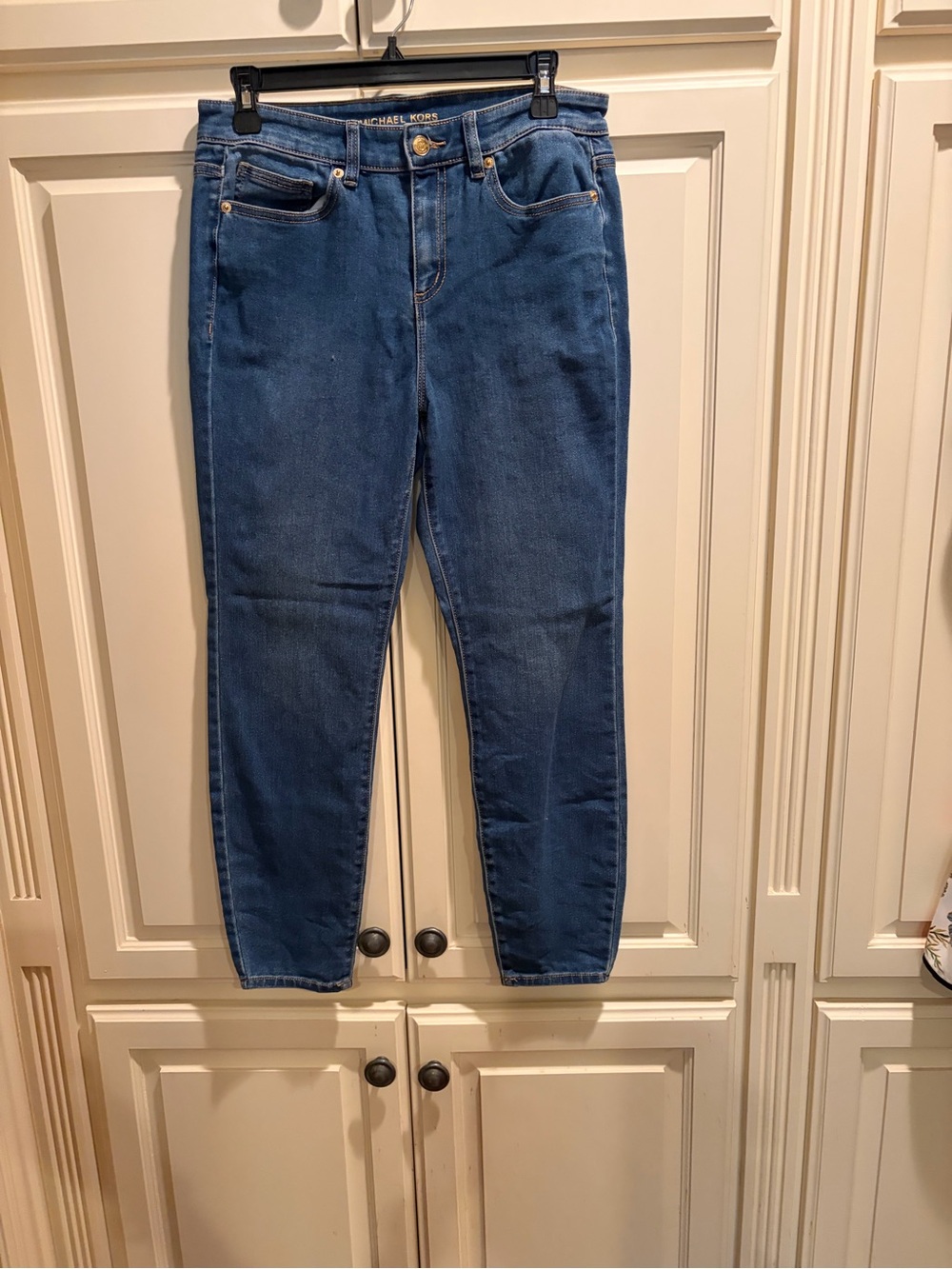 Michael Kors Women's Selma  Blue Denim Jeans